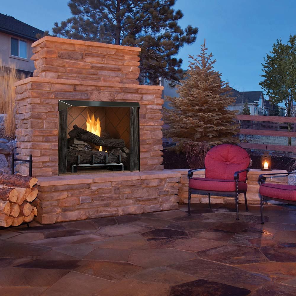 Superior VRE6036IS | 36" Vent-Free Outdoor Masonry Gas Firebox