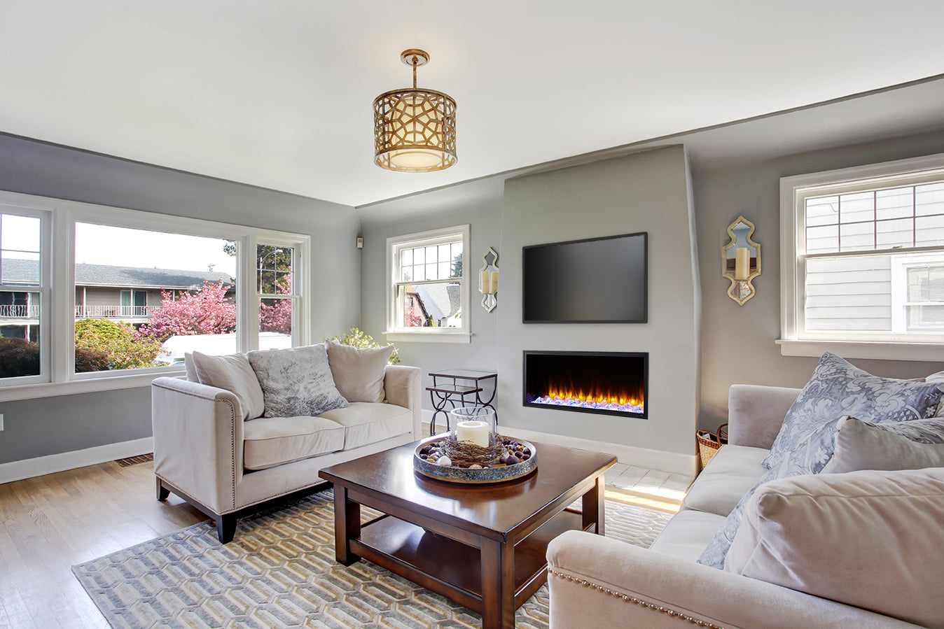 SimpliFire Scion Electric Fireplace