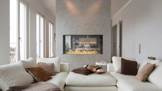 Stellar Hearth Galaxy Gas Fireplace – 6' See-Through | 6-ST-20-GL