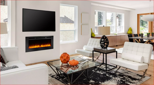 SimpliFire Allusion Electric Fireplace