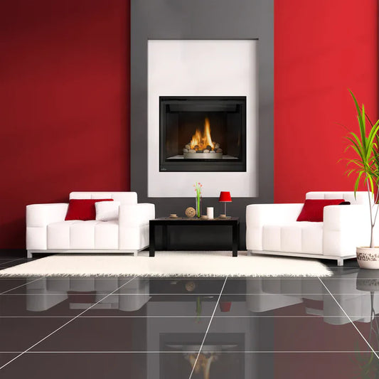 Napoleon High Definition 40 Direct Vent Gas Fireplace with Gas Logs, 27,000 Btu's - Natural Gas