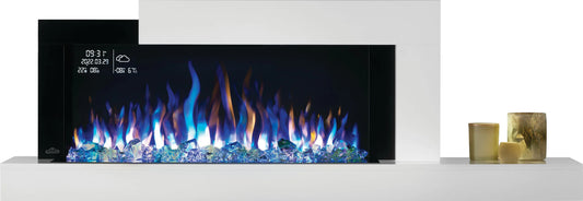 Napoleon Stylus Cara Elite 59-Inch Wall Mounted Smart Electric Fireplace (NEFP32-5019W-IOT)