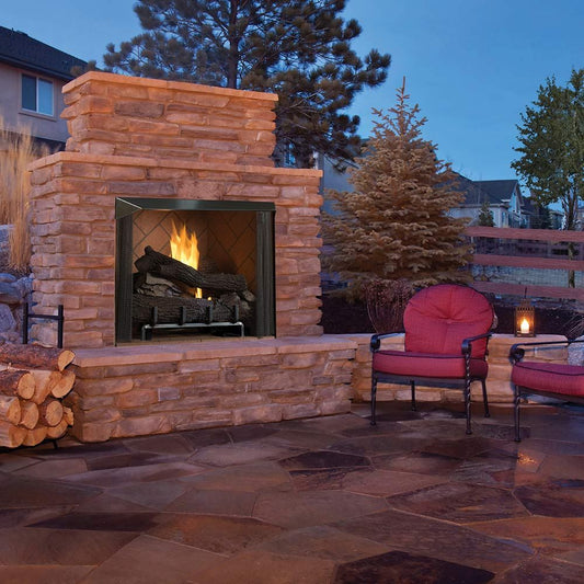 Superior VRE6036IS | 36" Vent-Free Outdoor Masonry Gas Firebox