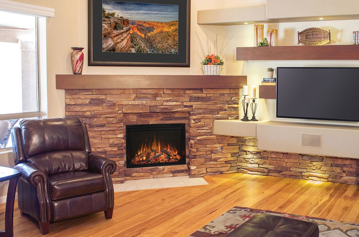 Redstone Electric Fireplace